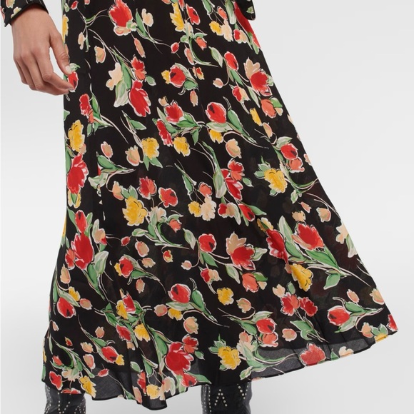RIXO Ayla floral midi dress - Picture 8 of 8